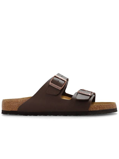 Birkenstock ‘Arizona BS’ Slides, Men's, Brown - BIRKENSTOCK - BALAAN 1