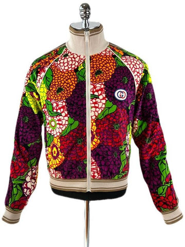 Multi Ken Scott Print Bomber Jacket 645221 - GUCCI - BALAAN 1