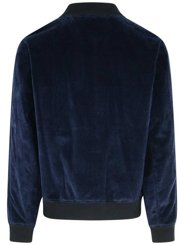 Teddy Bomber Jacket Blue - MAISON KITSUNE - BALAAN 4