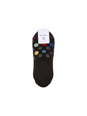 Dot pattern no show socks black 270248 - PAUL SMITH - BALAAN 1