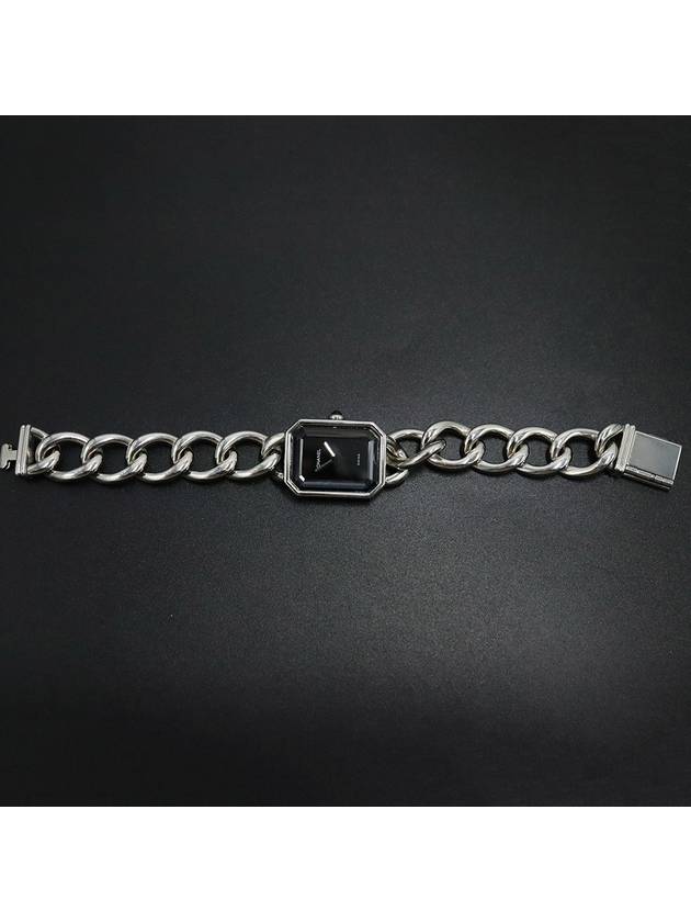 Chanel H7019 Steel Black Quartz Premiere Gourmet Chain Women s Watch - CHANEL - BALAAN 6