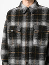 Check Shirt Black - ISABEL MARANT - BALAAN.