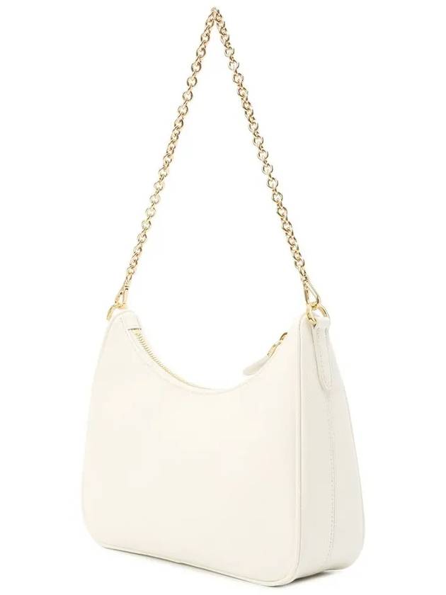 Re-Edition 2005 Saffiano Leather Shoulder Bag White - PRADA - BALAAN 4