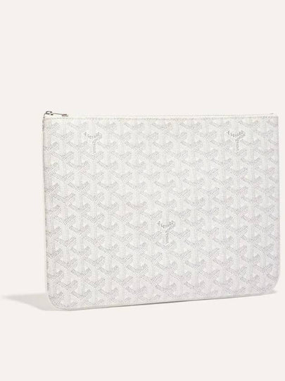 Senna MM Clutch Bag White - GOYARD - BALAAN 2