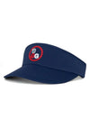 Circle GS Logo Stretch Twill Visor Navy - G/FORE - BALAAN 3