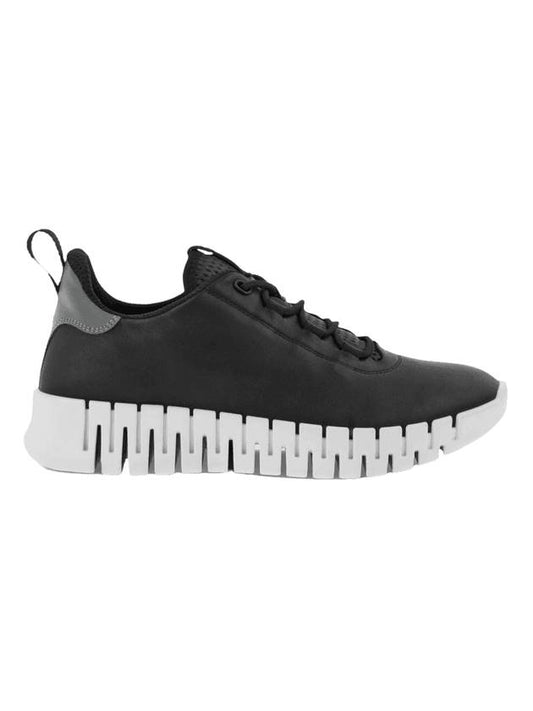 Gruuv Low Top Sneakers Black - ECCO - BALAAN 1