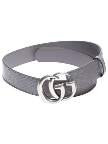 Marmont emboss leather belt men s waistband - GUCCI - BALAAN 1