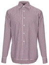 eclectic purple checked shirt - MARNI - BALAAN 1