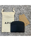 Demi Lune Card Holder Black - A.P.C. - BALAAN 4