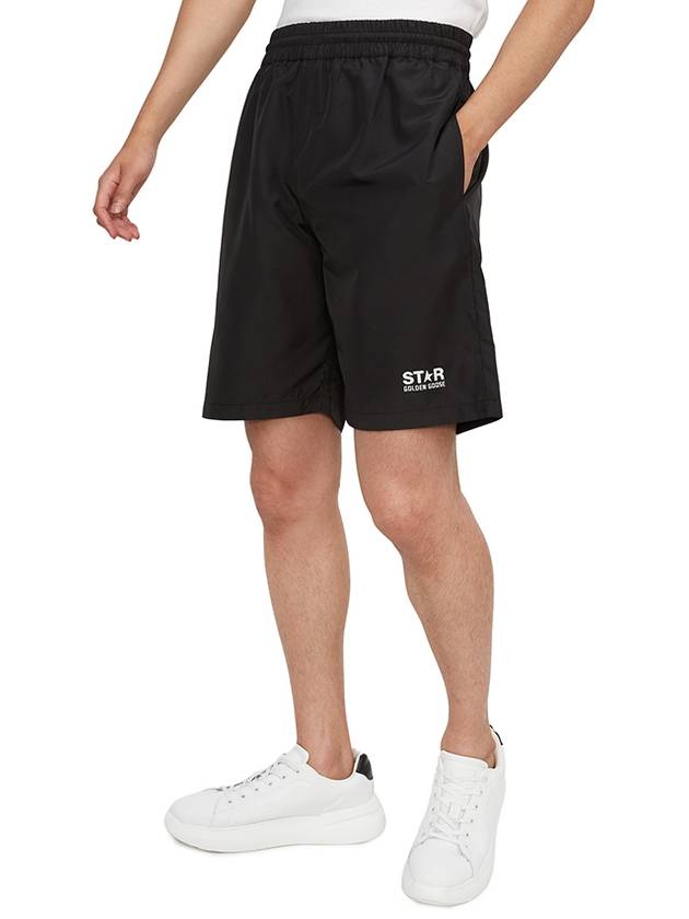 Logo Swimsuit Shorts Black - GOLDEN GOOSE - BALAAN 5