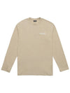 Le Manches Longues Cotton Long Sleeve T-Shirt Beige - JACQUEMUS - BALAAN 2