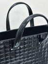 Black enamel patent CC logo 7th division tote bag 4VCHB22448 - CHANEL - BALAAN 4