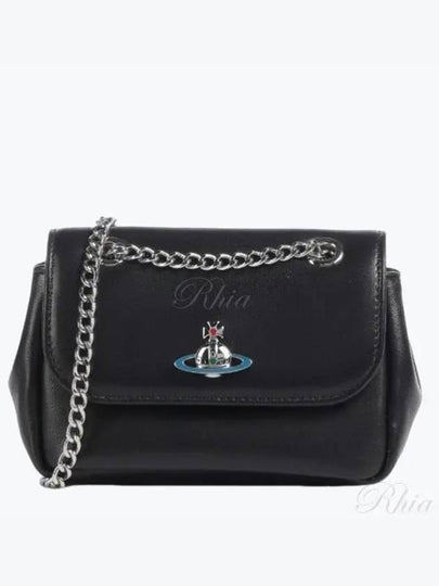 Chain Small Pulse Coin Wallet Black - VIVIENNE WESTWOOD - BALAAN 2