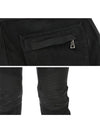 Back Pocket Embossed Logo Denim Jeans Black - BALMAIN - BALAAN.