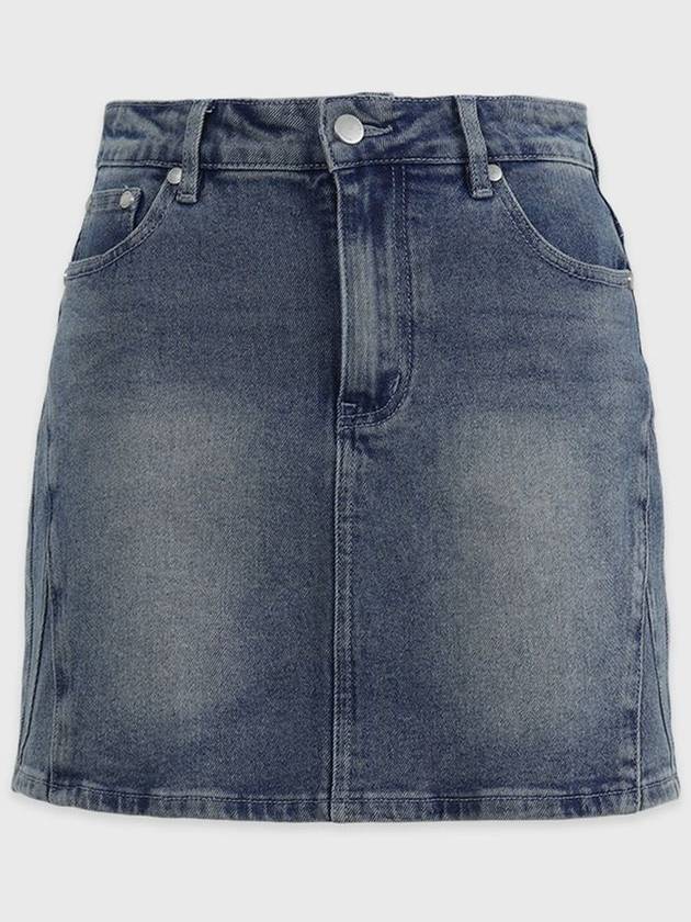 Beloved M Point Denim Mini Skirt - MICANE - BALAAN 4