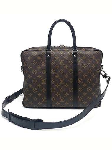 M52005 Macassar Documung Voyage PM tote bag shoulder - LOUIS VUITTON - BALAAN 1