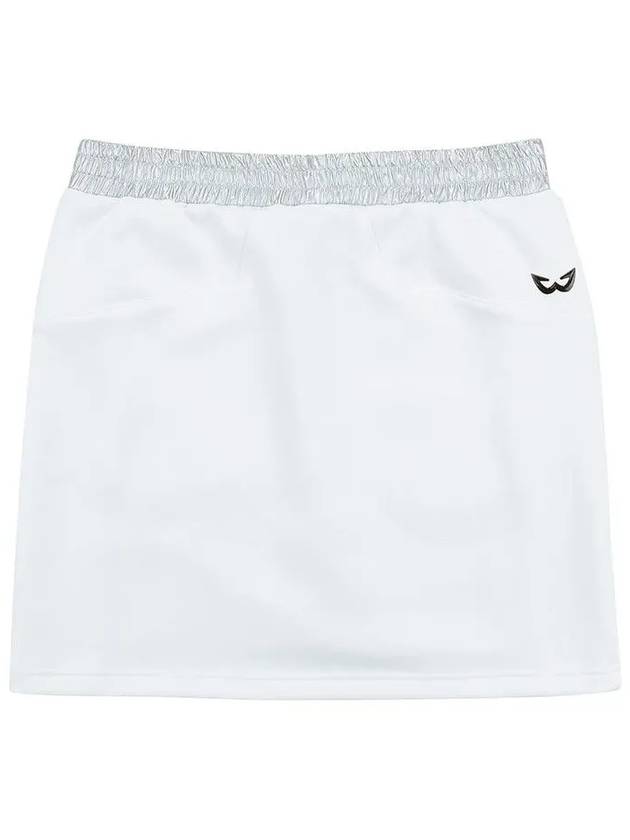 Golf Wear Camo Color Scheme Golf Culottes WB21FAWQ01WH White - WHITEBALL - BALAAN 6