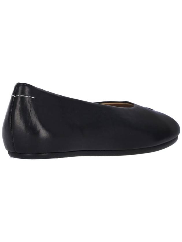 MM6 Maison Margiela Flat shoes Black - MAISON MARGIELA - BALAAN 4