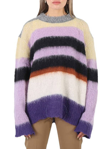 Marc Jacobs Ladies Horizontal-stripe Pattern Long-sleeve Jumper, Size X-small - MARC JACOBS - BALAAN 1