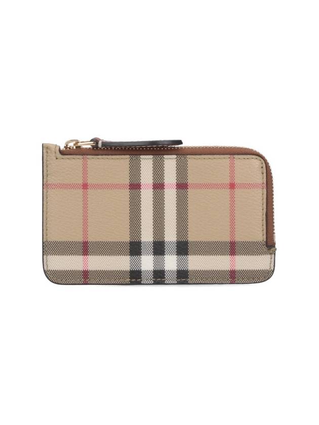 Check Card Wallet Archive Beige - BURBERRY - BALAAN 2