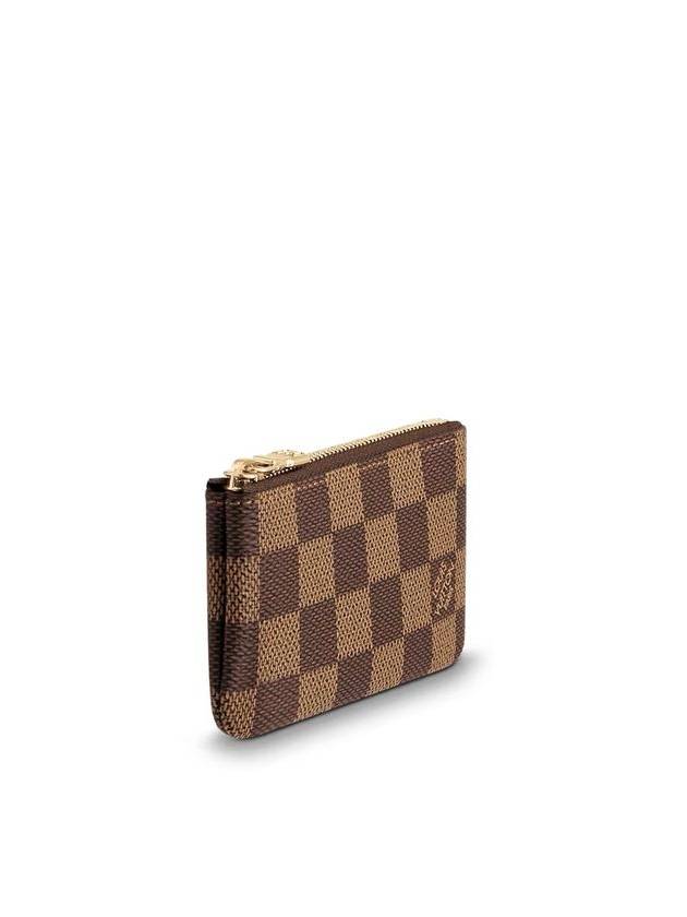 Damier Eben Pouch Key Holder Brown - LOUIS VUITTON - BALAAN 4