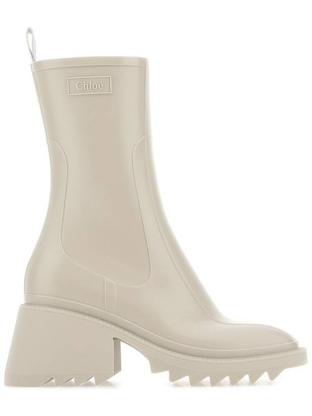 Betty Chunky Sole Rain Boots Beige - CHLOE - BALAAN 2