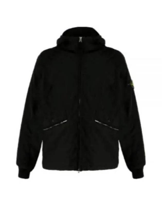 David Light TC Hooded Jacket Black - STONE ISLAND - BALAAN 2