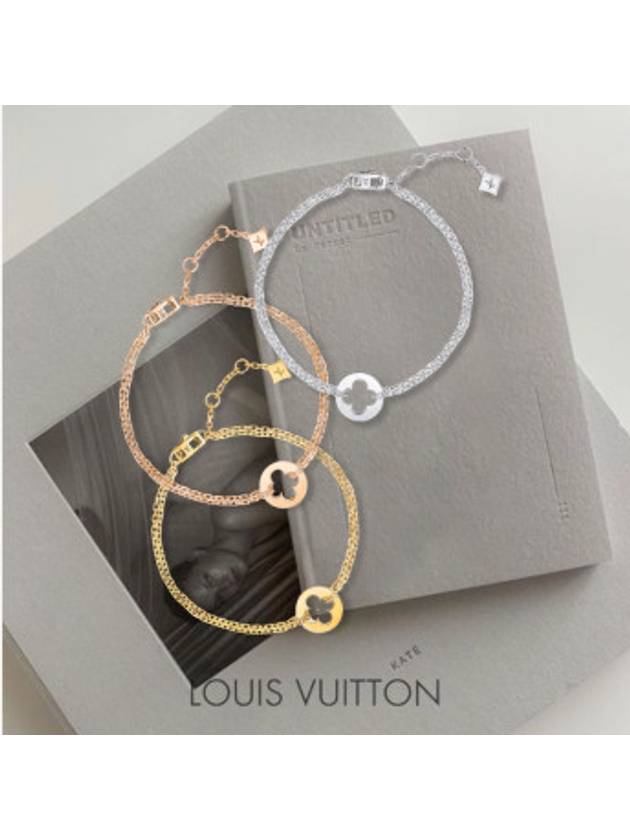 Empreinte Chain Bracelet Bracelet White Gold Q95621 - LOUIS VUITTON - BALAAN 1