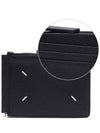 4 Stitch Slim Card Wallet Black - MAISON MARGIELA - BALAAN 3