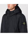 Crinkle Reps R NY Padding Black - STONE ISLAND - BALAAN 5