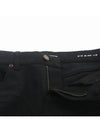 Men's Denim Slim Fit Coated Jeans Black - SAINT LAURENT - BALAAN 4