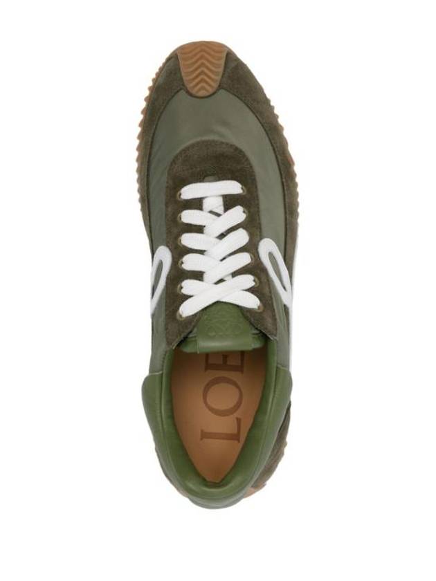 Flow Runner Low Top Sneakers Green - LOEWE - BALAAN 4