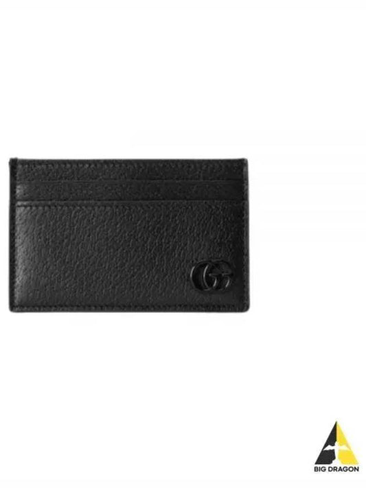 GG Marmont Card Wallet Black - GUCCI - BALAAN 2