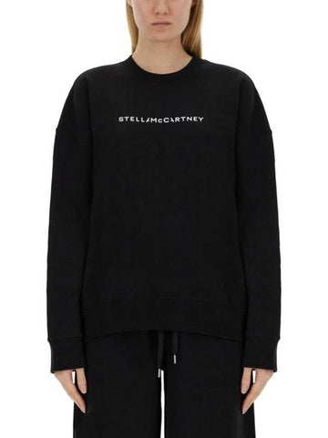 hooded sweatshirt 6J0263 3SPY501000 BLACK - STELLA MCCARTNEY - BALAAN 1