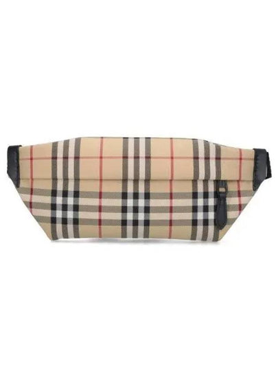 Vintage Check Motif Belt Bag Beige - BURBERRY - BALAAN 2