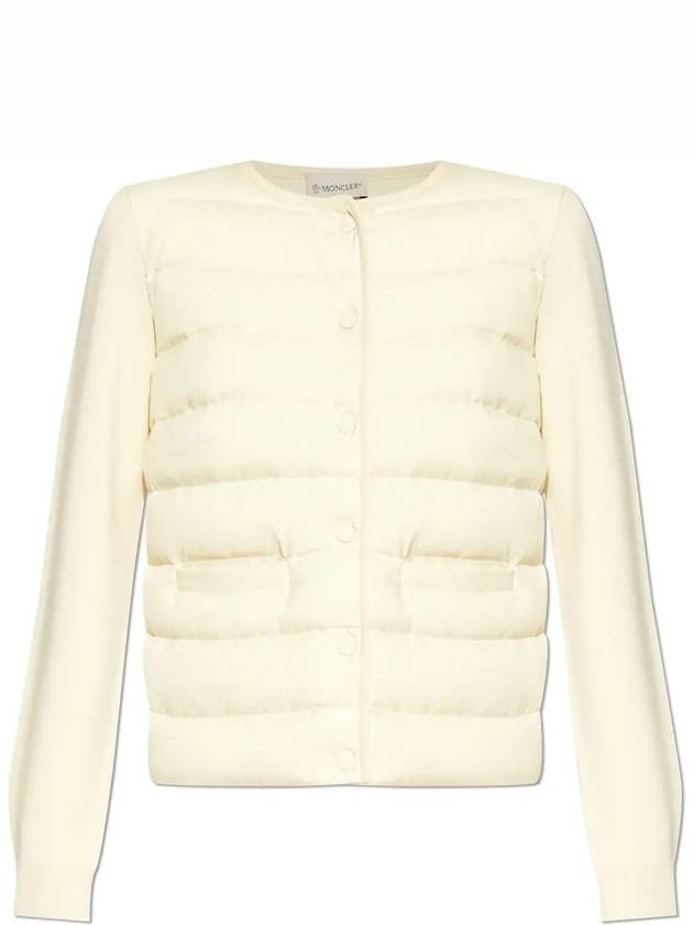 Mix Padded Jacket Ivory 9B000 06 M1131 004 - MONCLER - BALAAN 2