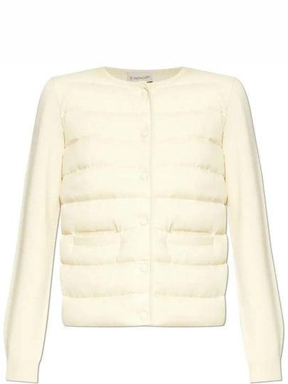 Mix Padded Jacket Ivory 9B000 06 M1131 004 - MONCLER - BALAAN 2