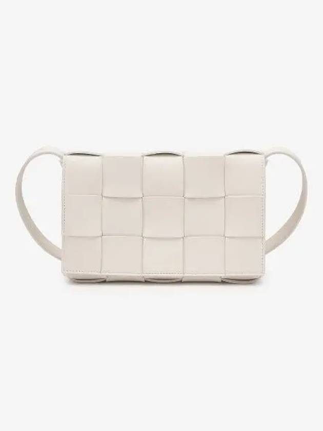 Intrecciato Cassette Cross Bag White - BOTTEGA VENETA - BALAAN 2