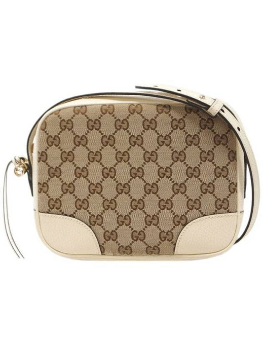 GG Disco Canvas Cross Bag Brown - GUCCI - BALAAN 1