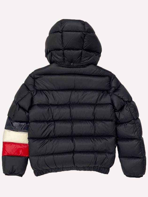 WILLM LOGO PATCH THREE STRIPES PADING BLACK - MONCLER - BALAAN 3