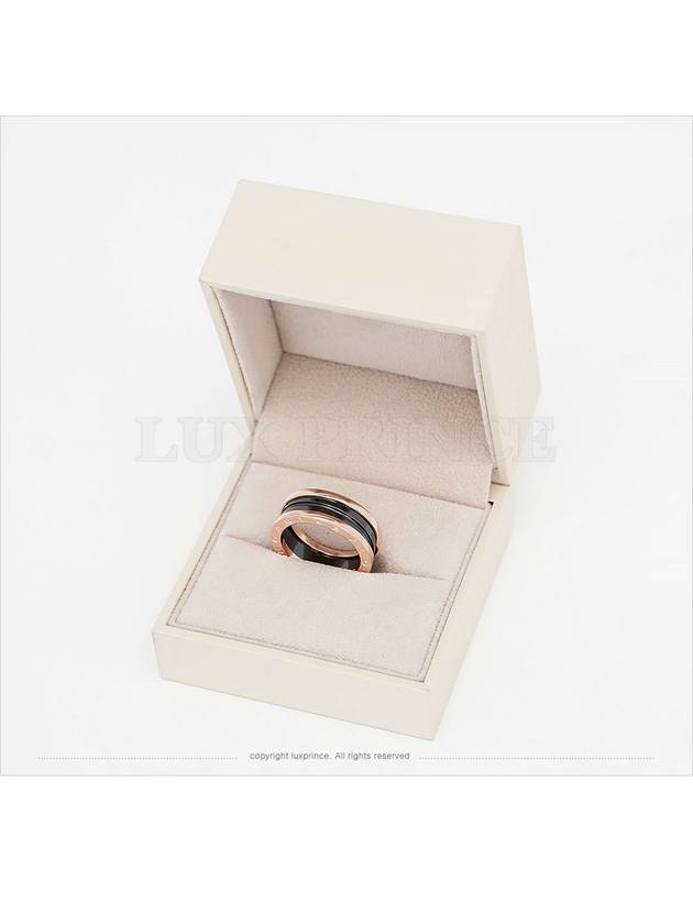 B Zero1 Ceramic Ring Black 1112rt - BVLGARI - BALAAN 5