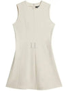 Golf Jasmin Short Dress Almond Milk - J.LINDEBERG - BALAAN 2