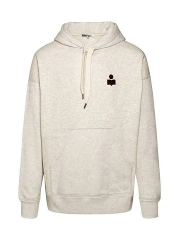 Malek Logo Hoodie Ecru - ISABEL MARANT - BALAAN 1