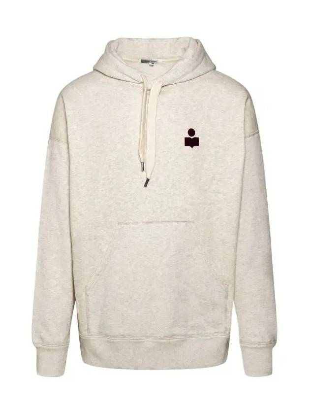 Malek Logo Hoodie Ecru - ISABEL MARANT - BALAAN 1