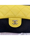 Classic Gold Hardware Grained Calfskin Card Wallet Yellow - CHANEL - BALAAN 6