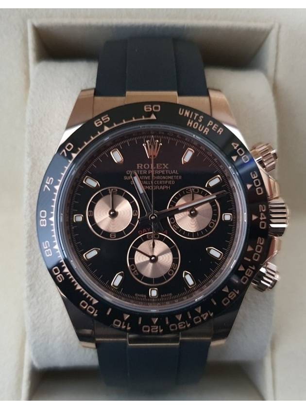 Rolex Daytona Rose Gold Oysterflex 19 Years Old - ROLEX - BALAAN 3