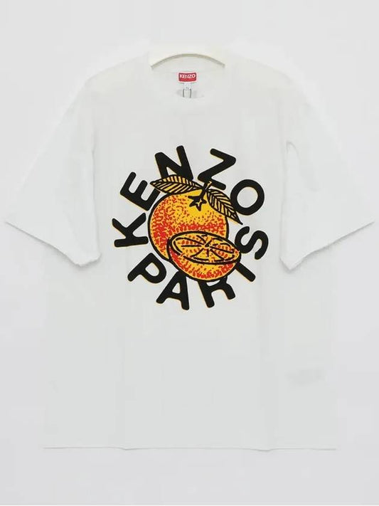 5TS279 4SG 02 Orange Tshirt - KENZO - BALAAN 2