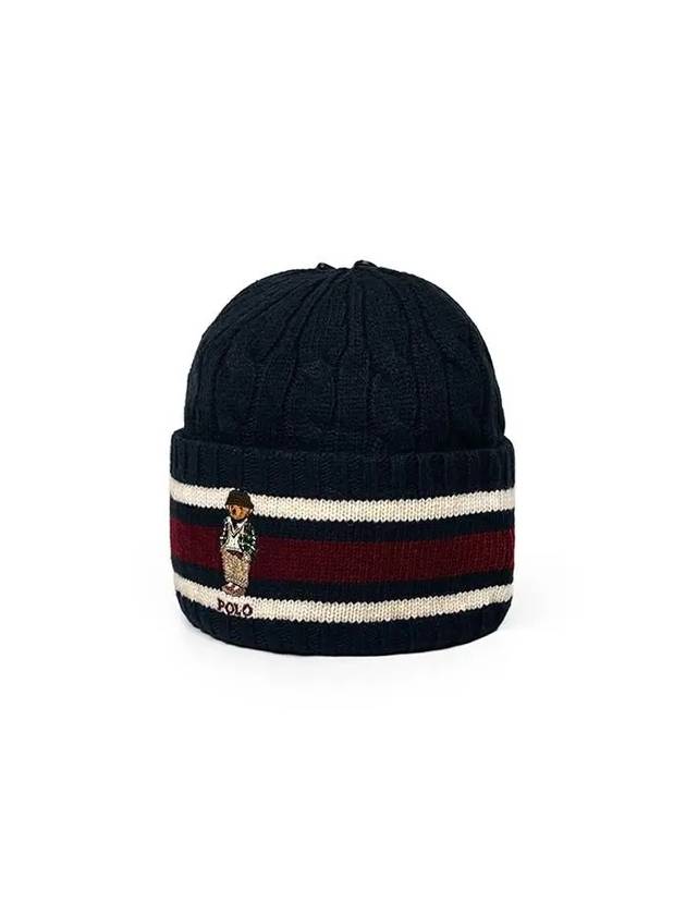 PC1146 433 bare cable knit beanie - POLO RALPH LAUREN - BALAAN 1