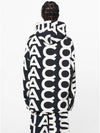 Monogram Oversized Hoodie_Black/Ivory(C632P26SP22-004) - MARC JACOBS - BALAAN 8