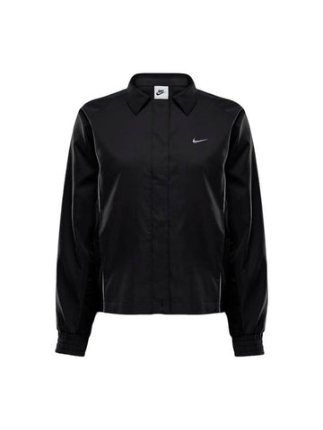 Sportswear Woven Track Jacket Black - NIKE - BALAAN 1